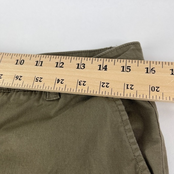 G.H. Bass Pants Womens Size 6 Brown Flat Front - Picture 5 of 9